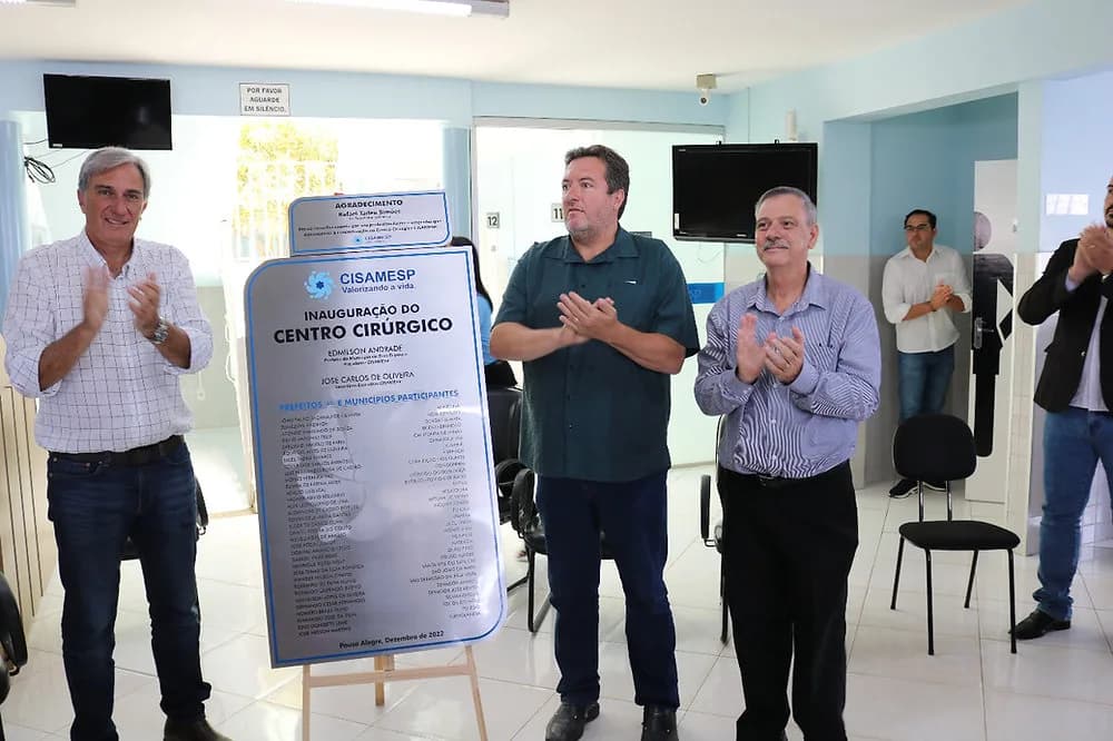 Inauguração do Centro Cirúrgico do CISAMESP